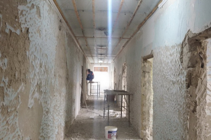 "Практически новое здание": В Томае начался ремонт примэрии