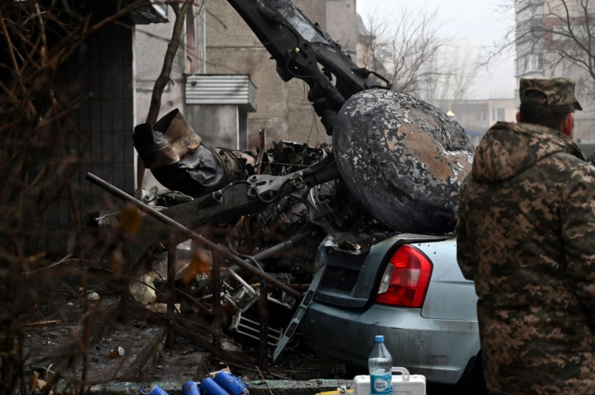 Авиакатастрофа в Киеве: погибло все руководство МВД Украины