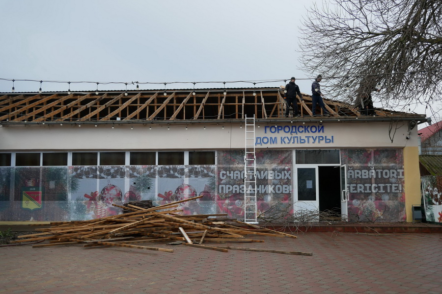"Европейское село": В Бессарабке ремонтируют Дом культуры