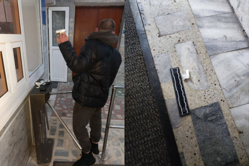 Скрутили и доставили в отделение: в Кишиневе иностранец демонстрировал "неадекватное поведение"