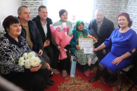 Жительница Комрата отметила свой 100-летний юбилей