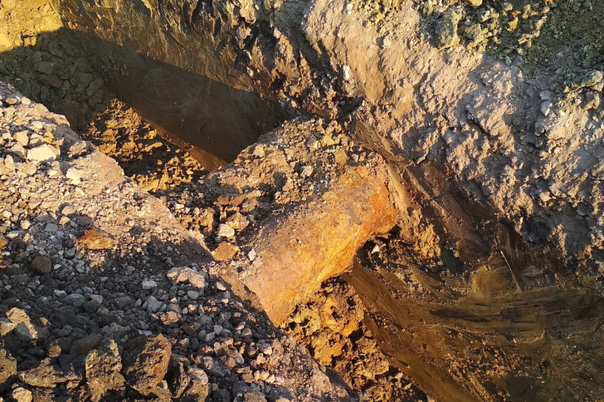 В Вулканештах прорвало водопровод: водоснабжение до конца не восстановили