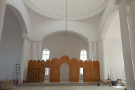 Строительство храма в Вулканештах: как выглядит здание внутри