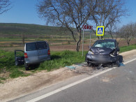 ДТП в Страшенском районе. Два автомобиля столкнулись лоб в лоб