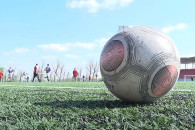 День флага Молдовы: В Комрате полицейские сыграли в футбол