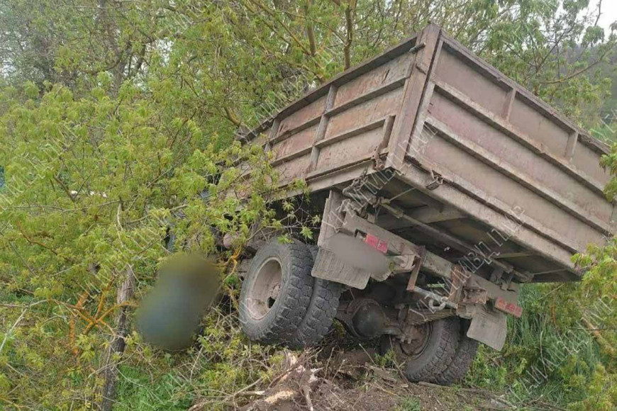 В Рыбнице у грузовика отказали тормоза: водитель выпрыгнул из машины