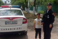 В Комрате карабинеры помогли потерявшемуся мальчику вернуться домой