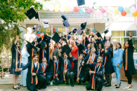 Последний звонок в лицее Еминеску: поздравления башкана и подарки первоклассникам