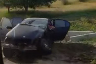 В Вулканештах BMW попал в ДТП