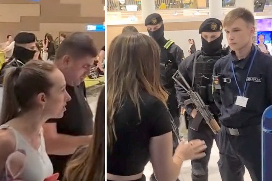"Как к бандитам": в аэропорту Кишинева сотрудники безопасности вышли к пассажирам с автоматами
