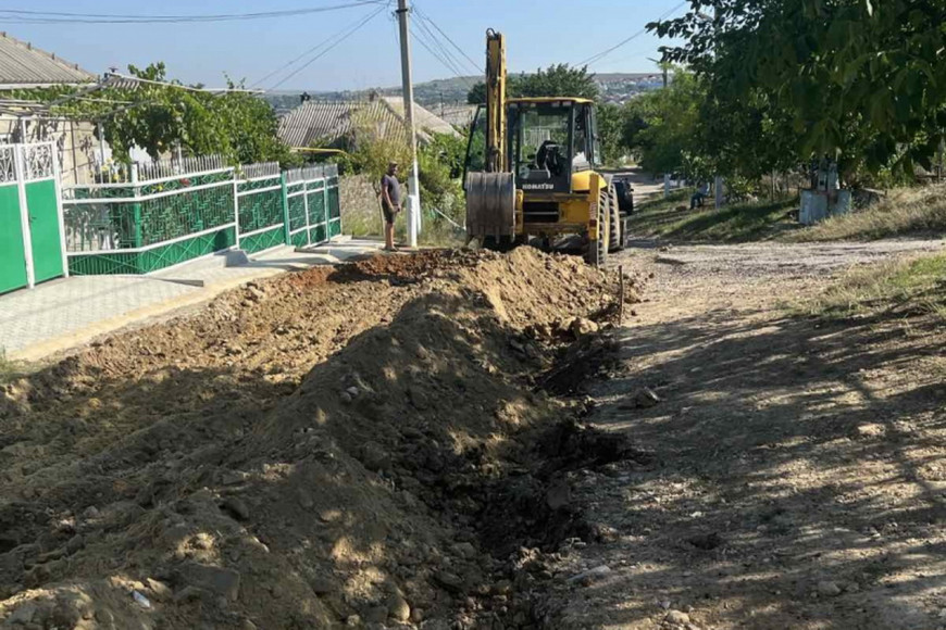 В Чадыр-Лунге начался ремонт очередной улицы