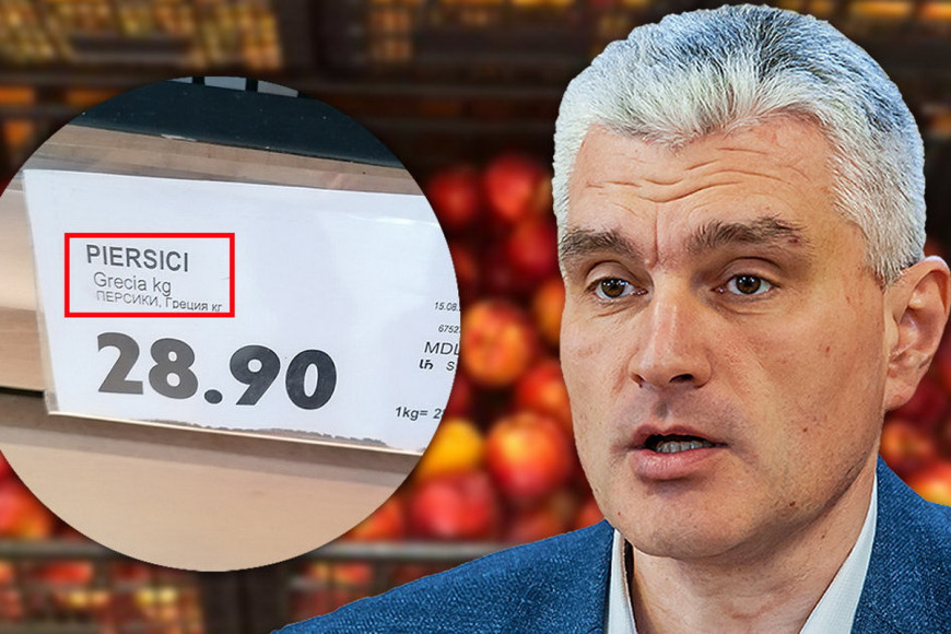 Слусарь: В разгар сезона фруктов в продаже только персики из Греции — это диверсия