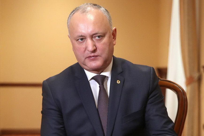 Додон: Угроза национальной безопасности — это сам режим Майи Санду