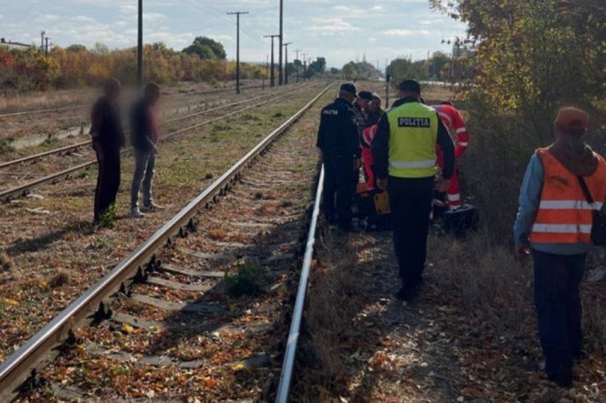 В Молдове женщина выжила после того, как ее сбил поезд