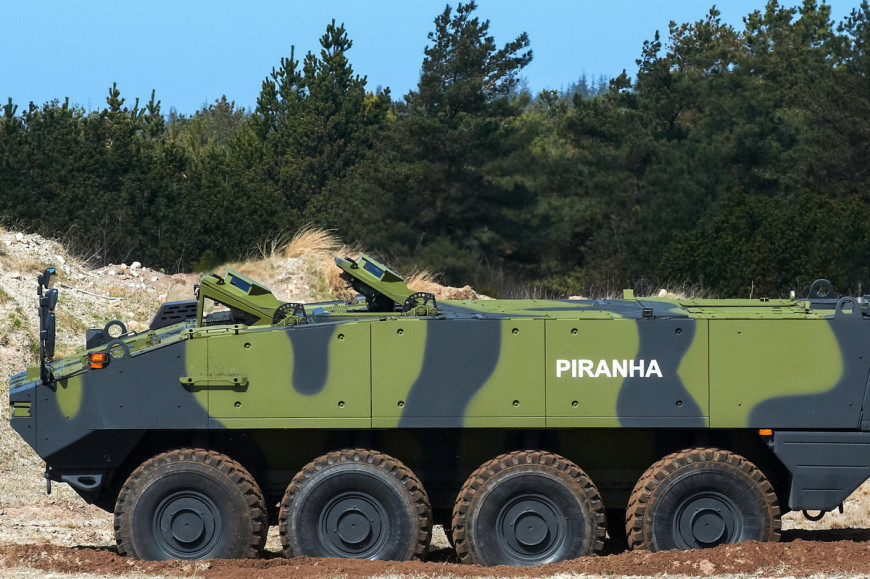 Армия Молдовы получит еще два бронетранспортера Piranha