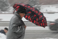 Оранжевый метеокод в Гагаузии: ожидается шквалистый ветер и снег