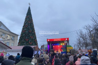 Рождественский городок башкана открылся в Комрате. Это вызвало в городе пробки