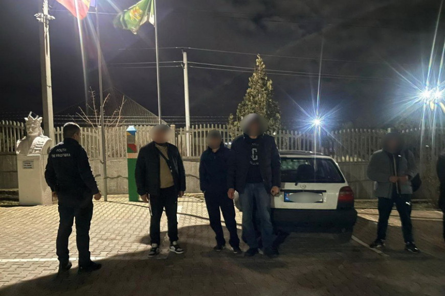 Группу украинцев, незаконно проникших в Молдову, нашли вблизи Чадыр-Лунги