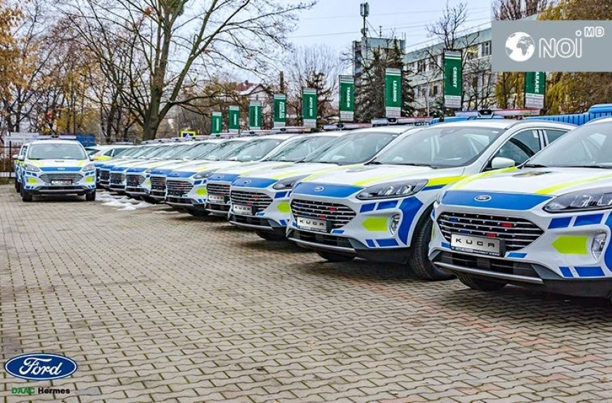 Полиция Республики Молдова обновляет автопарк