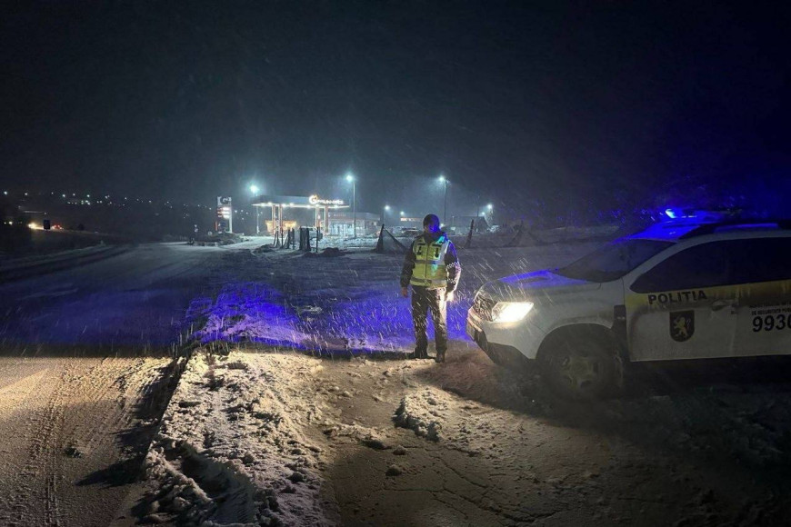 Вниманию водителей и пешеходов в Гагаузии: ледяной дождь грозит гололедицей