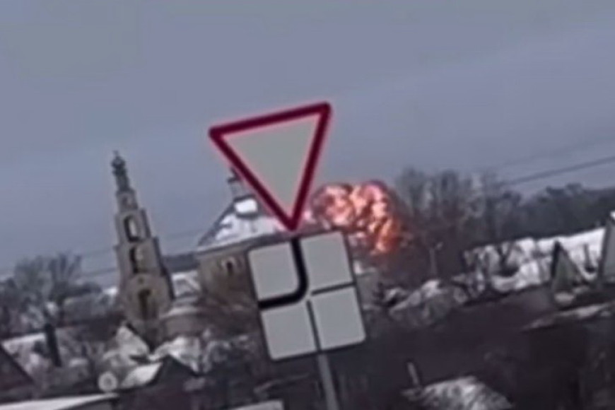 Российский Ил-76 сбит под Белгородом. На борту были украинские пленные