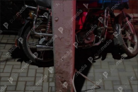 В Копчаке мотоциклист погиб, врезавшись в столб