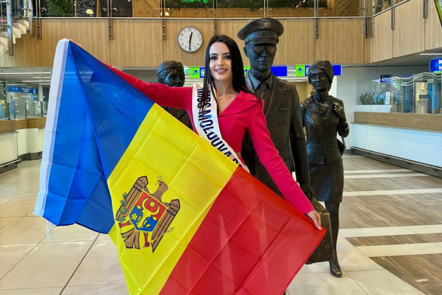 Уроженка Комрата отправилась на конкурс "Мисс мира" в Индию