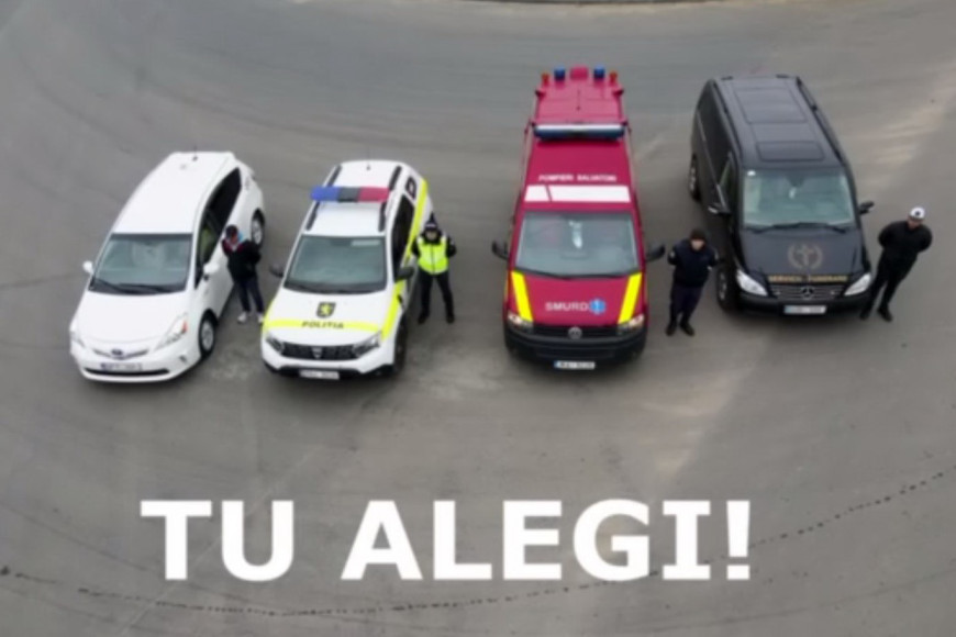 STOP! алкоголю за рулем - в полиции Молдовы пропагандируют трезвое вождение