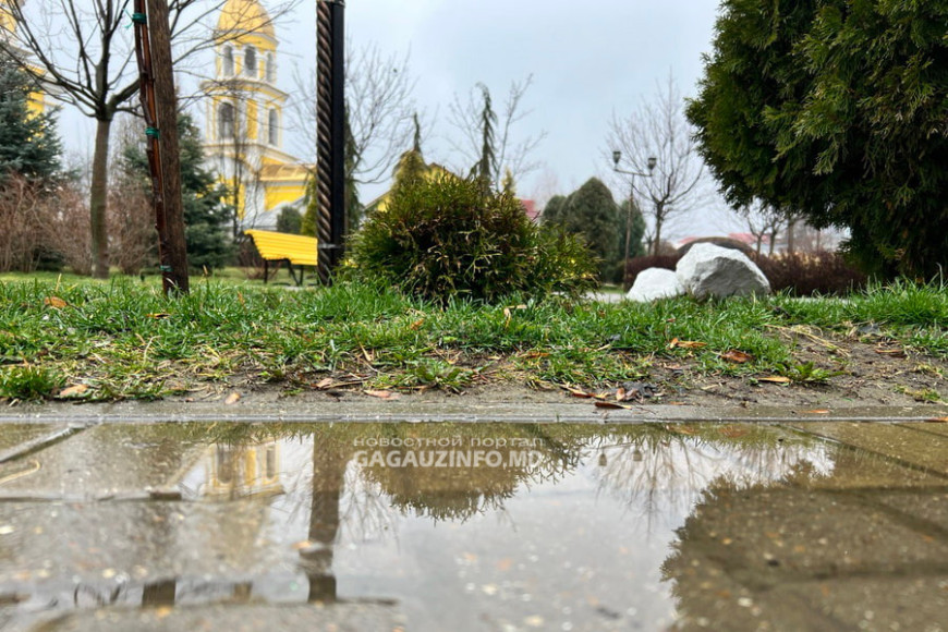 Синоптики о погоде в Гагаузии: пасмурно и дождь