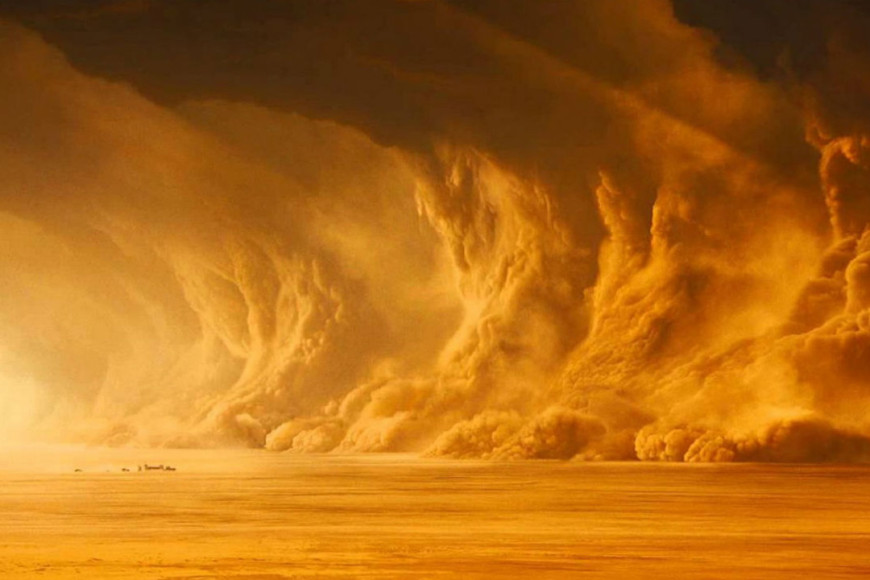 Облако песка из пустыни Сахара накроет Молдову