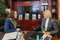 Ирина Влах встретилась с послом Великобритании и главой ОБСЕ в Молдове. О чем они говорили
