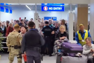 В Пограничной полиции комментируют вчерашние конфликты в аэропорту: "виноваты сами пассажиры"