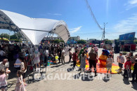 Праздничные локации в Комрате: жители широко отмечают День защиты детей