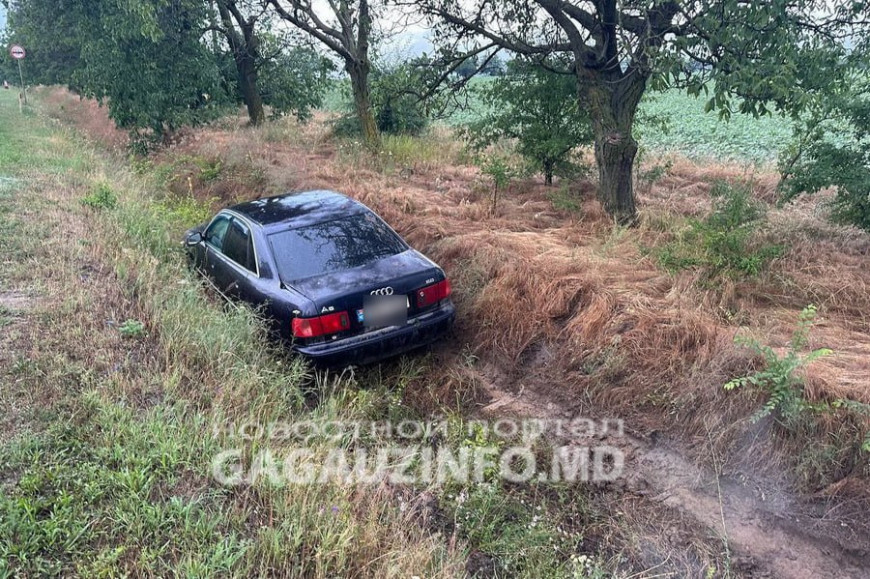 ДТП в Гагаузии: водитель Audi рассказал, как машина оказалась в кювете