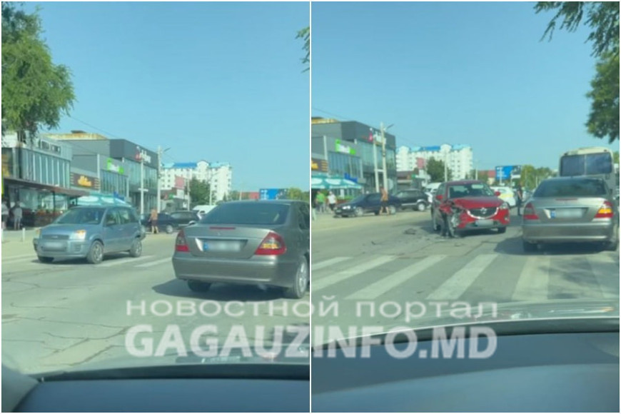 На пешеходном переходе в Чадыр-Лунге случилось ДТП