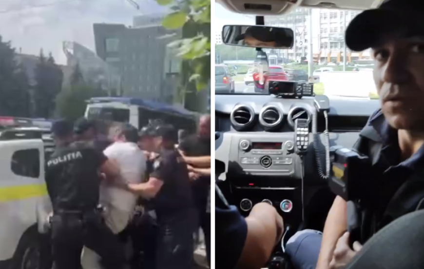 "Проявил неуважение": в полиции рассказали об аресте оппозиционера в Молдове