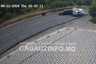 Момент аварии в Чадыр-Лунге попал на видео
