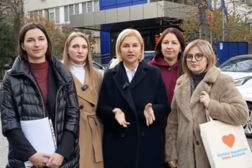 "Ждём решения": Партия "Сердце Молдовы" подала заявку на регистрацию