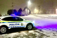 Первый снег в Молдове: полиция обратилась к водителям
