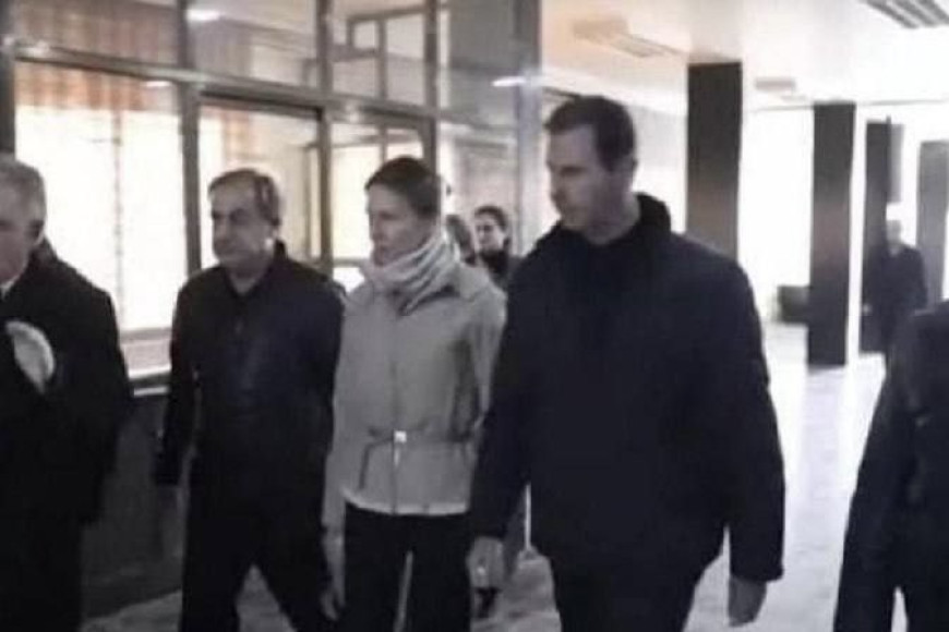 Башар Асад с семьей прибыл в Москву, РФ предоставила им убежище