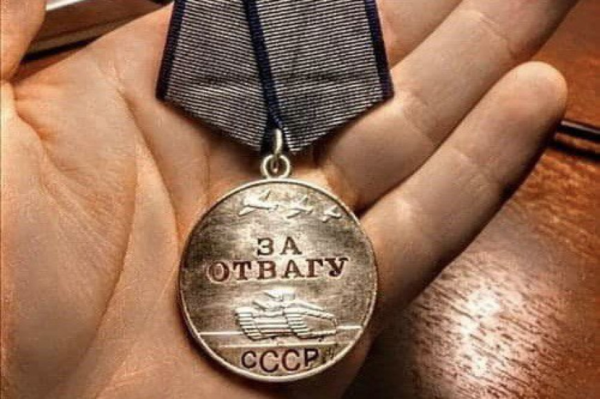 Во время разбора дома в Вулканештах нашли медаль ветерана войны. Ее вернули семье владельца