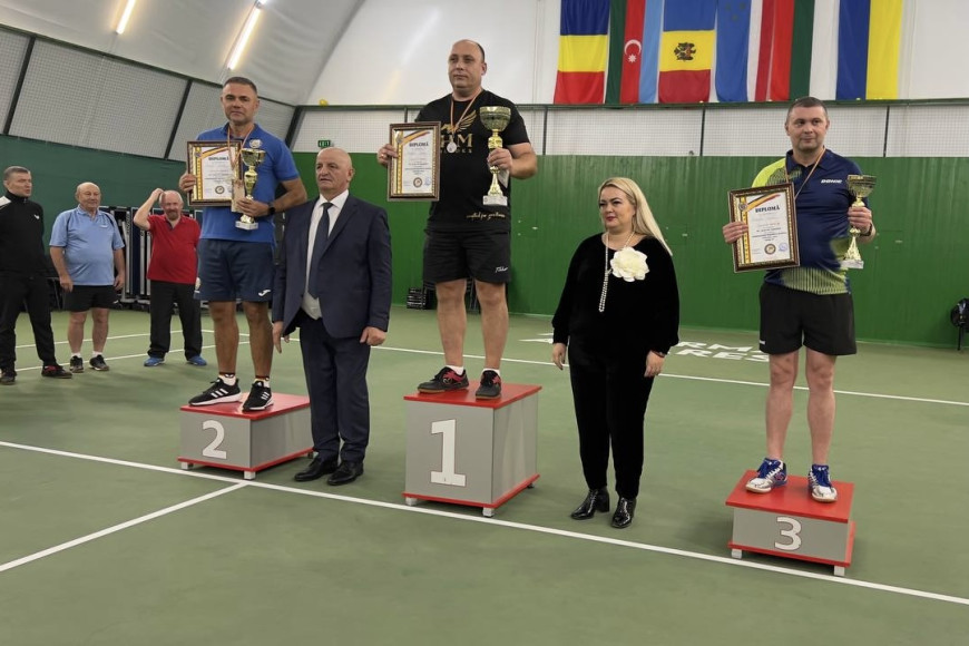 Чемпионат страны по настольному теннису: в числе призеров спортсмен из Гагаузии