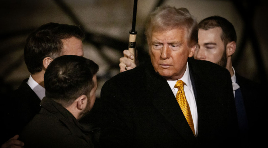 В Париже Трамп говорил Зеленскому о прекращении огня