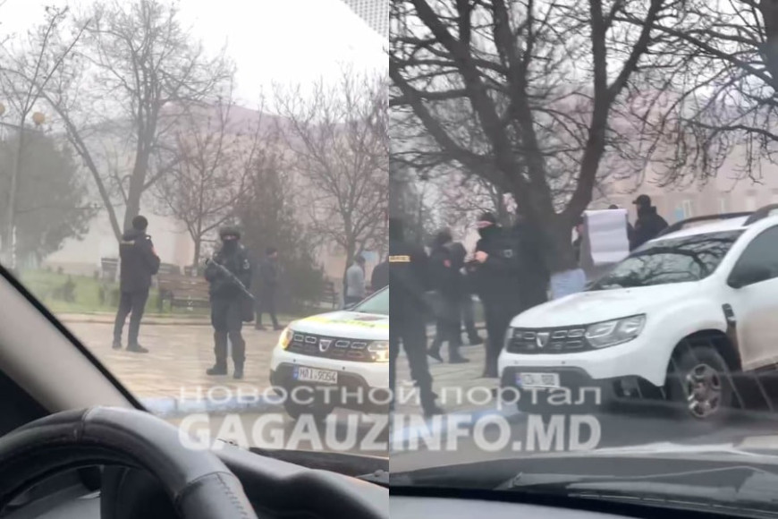 На улицах Комрата появились бойцы Fulger с автоматами - что это такое