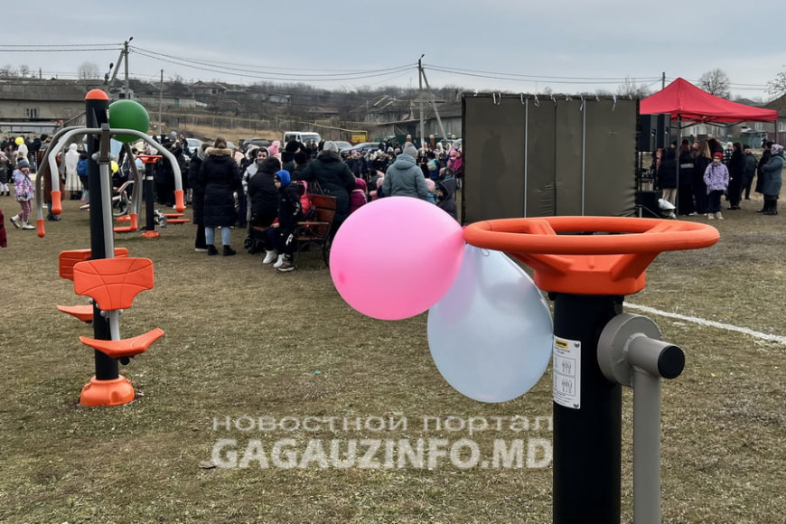 Новую спортплощадку открыли в Баурчи