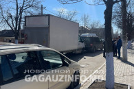 Пробки в центре Комрата: все из-за ДТП