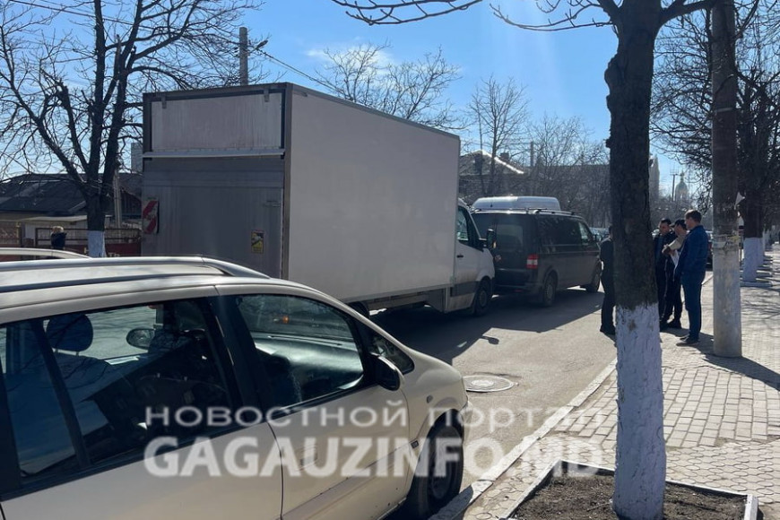 Пробки в центре Комрата: все из-за ДТП