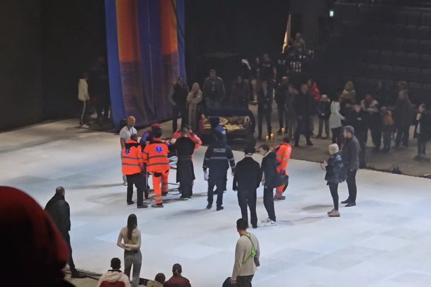 Трагедия на Arena Chisinau: артистка получила переломы, упав с высоты