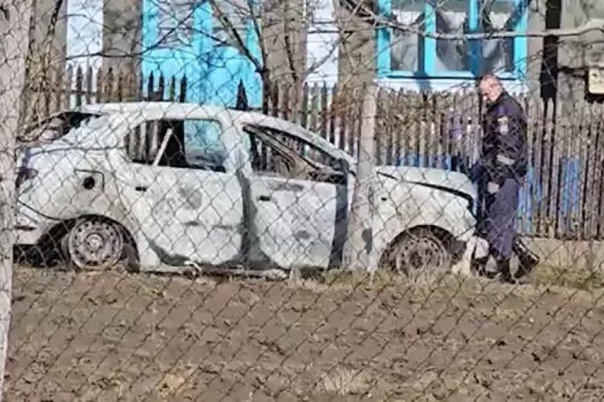 В Молдове сожгли машину одного из примаров