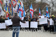 "Свободу Евгении Гуцул". Акция протеста проходит в Комрате
